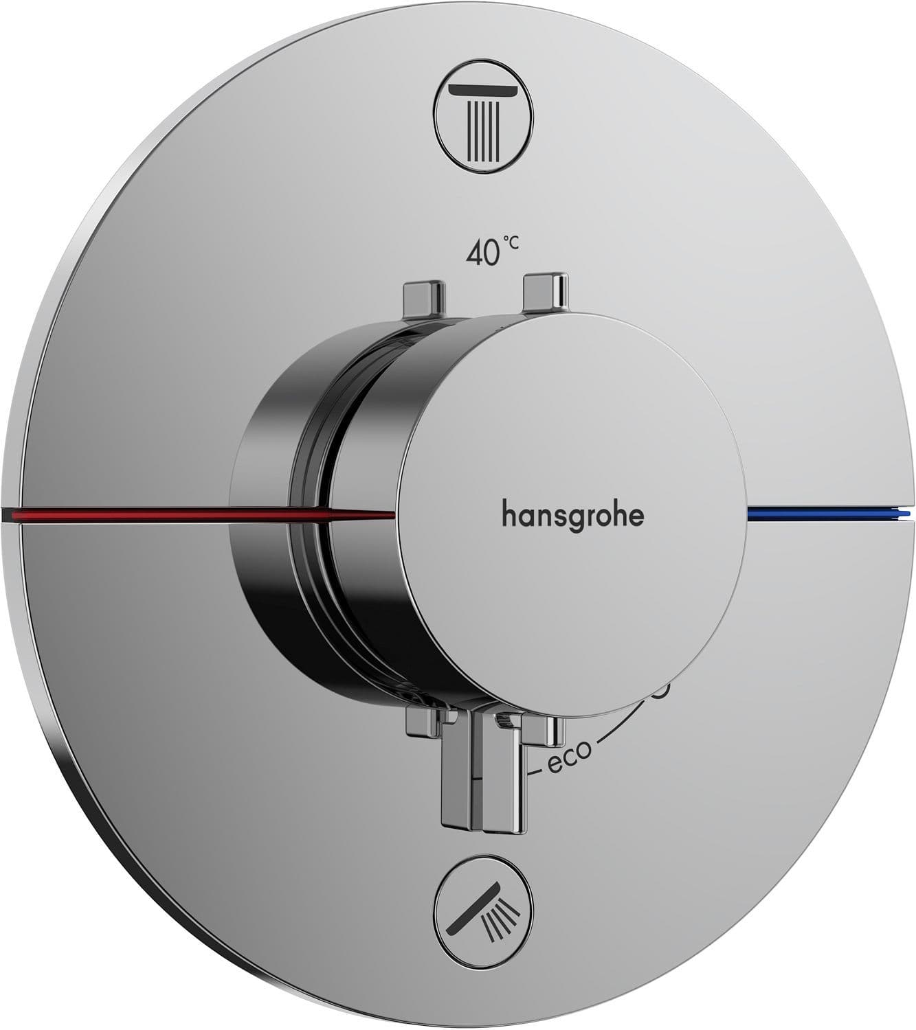 SET DE FINITION THERMOSTAT +2 FONCTIONS COMFORT S HG CHROME vue 1