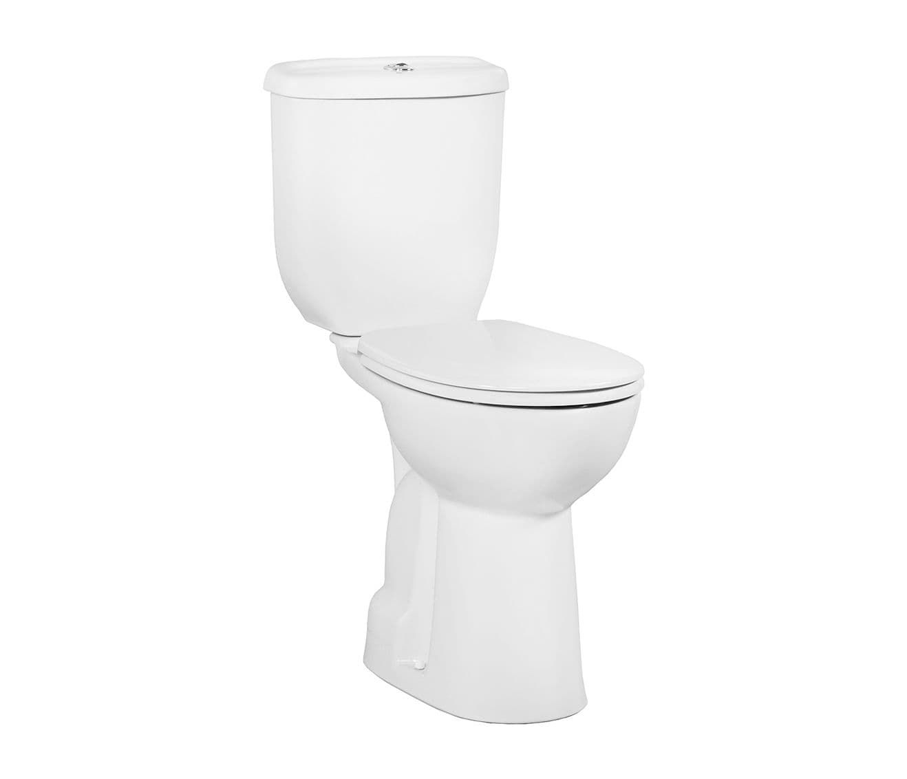 CUVETTE DE TOILETTE SURÉLEVÉE AVEC BIDET, SORTIE-V - BLANC vue 1