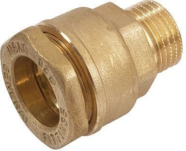 RACCORD DROIT POUR HDPE 20MM-1/2"M vue 1