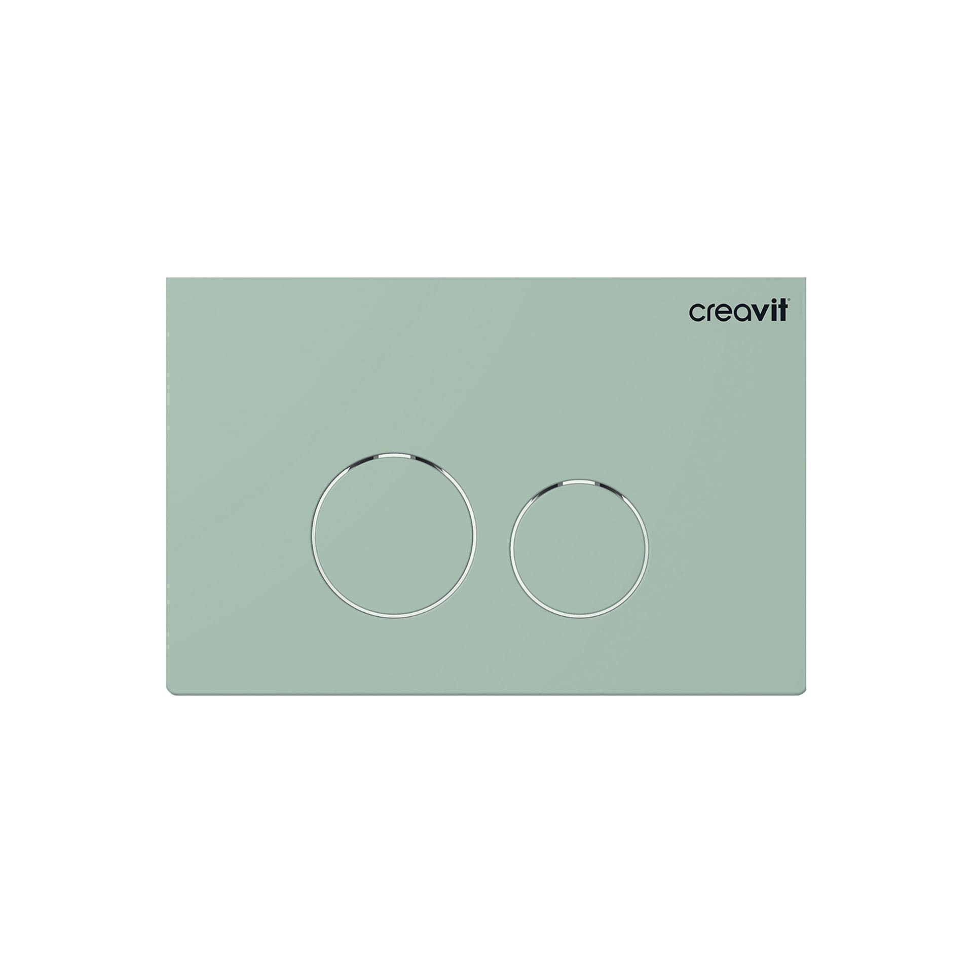 CREAVIT TERRA PLAQUE DE COMMANDE - VERT NIL vue 1