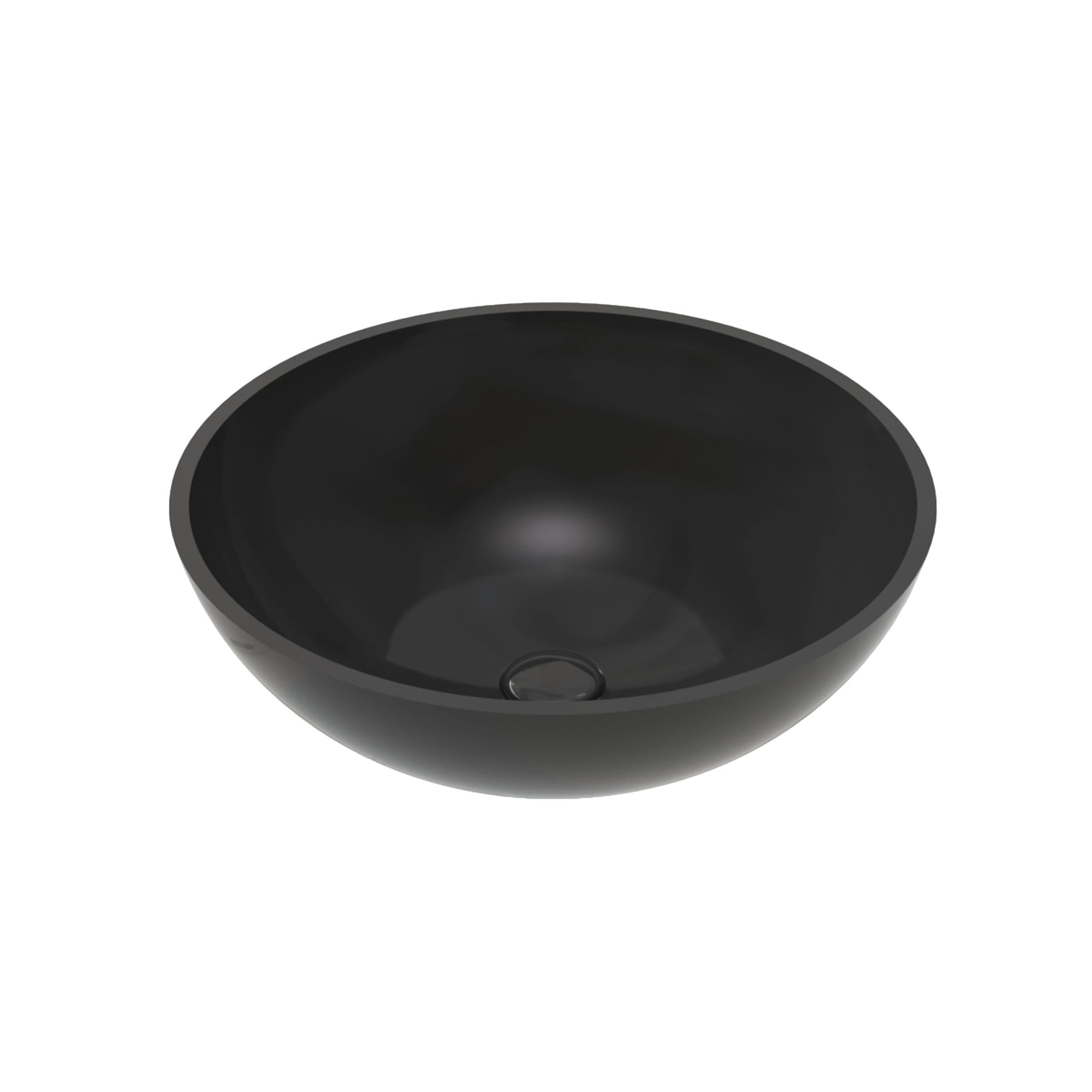 ALONI PER SOLID SURFACE VASQUE À POSER (42X14CM) - NOIR vue 1