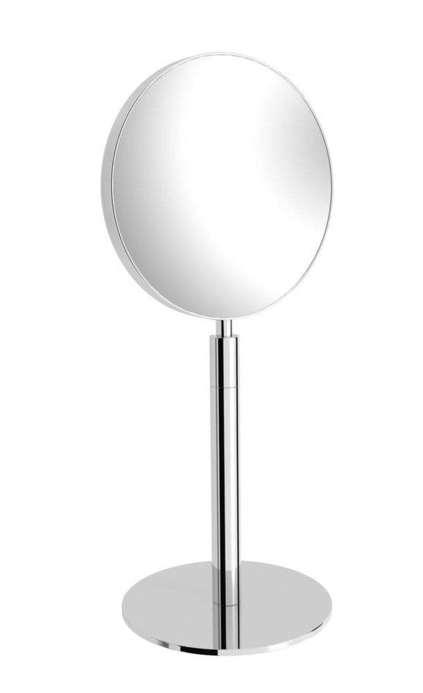 Van Marcke Icono miroir rond à poser groissisant 3x 383x180x140mm laiton chromé vue 1