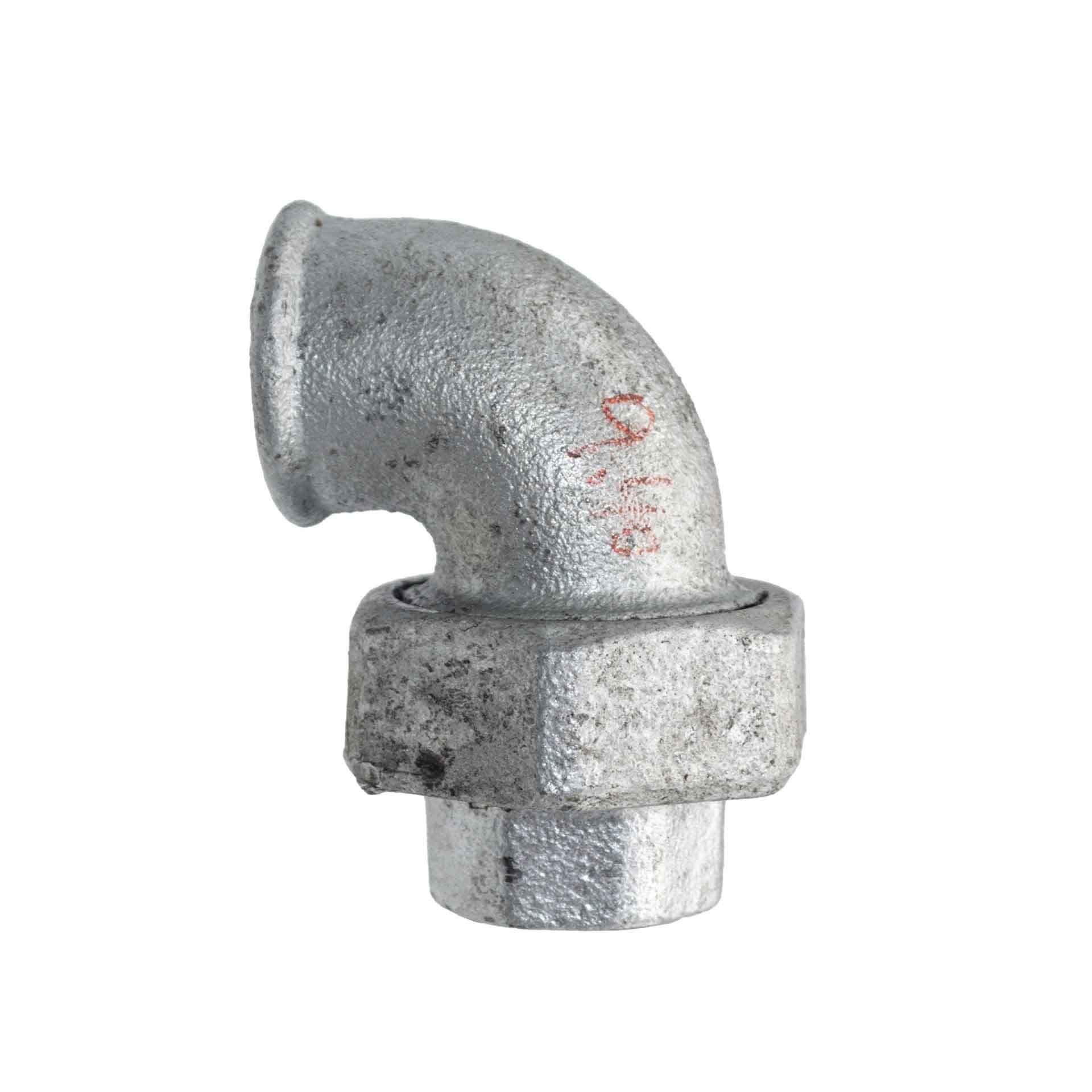 COUDE RACCORD 96 3/4FF GALVA (RÉF 96 3/4 GALVA) vue 1