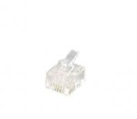 Connecteur modulaire 6 / 4 RJ11 4 contacts vue 1