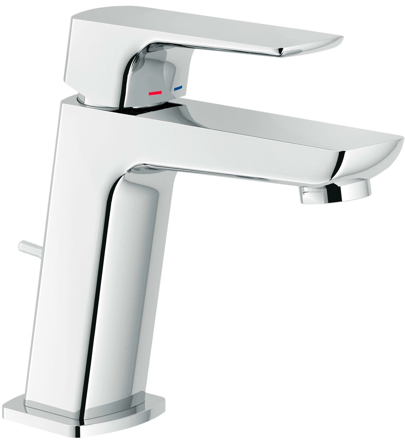 MITIGEUR LAVABO ACQUAVIVA NOBILI VIDAGE AUTOMATIQUE CHROME vue 1
