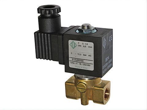 ELECTROVANNE +FICHE 1/4" KBVS vue 1