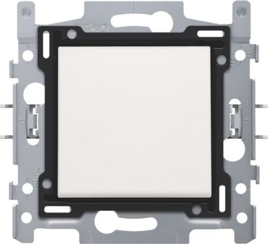 Interrupteur va & vient, socle et set de finition avec raccords rapides Blanc vue 1
