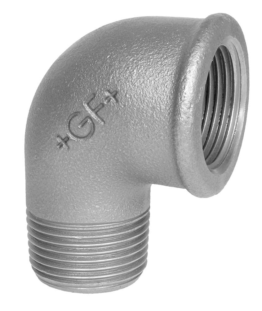 Georg Fischer galvanisé nr.92 coude 90° MF 4/4" vue 1