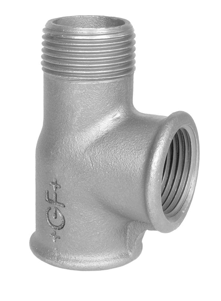 Georg Fischer galvanisé nr.134 Té 90° FFM 3/4" vue 1