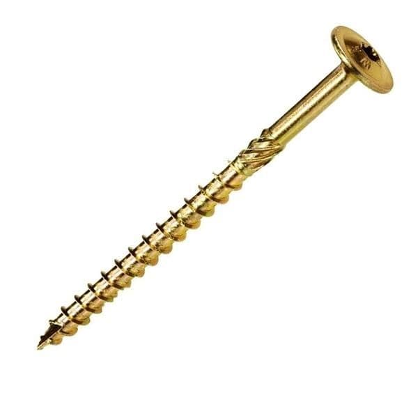 Vis 4.5 x 45mm à tête plate pour charpente en bois à empreinte TX25 Torx pointe autoperçante vue 1