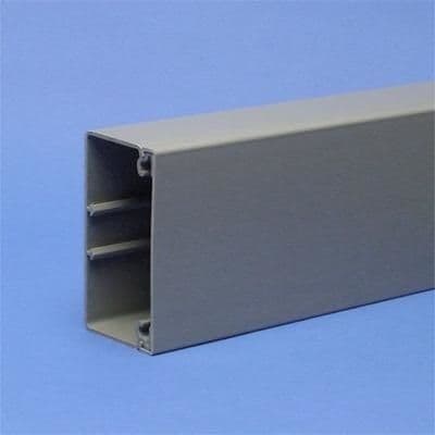Goulotte hauteur 60 largeur 110mm longueur = 2m Gris vue 1