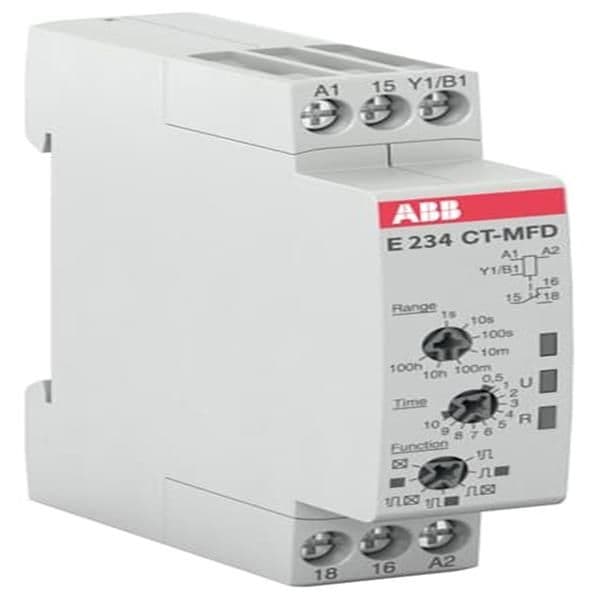 Relais temporisé 10A / 250V, MFR vue 1