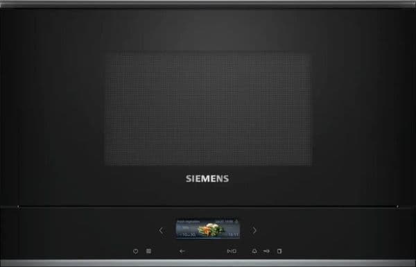 Four micro-ondes serie 8 micro-ondes 38cm, 900W, Cleaning Assistance Programme, display TFT, Noir No vue 1