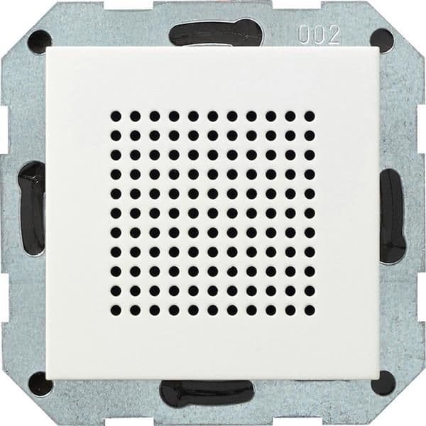 haut-parleurs pour radio encastrée Blanc satiné System 55 - haut-parleurs pour le raccordement à la vue 1