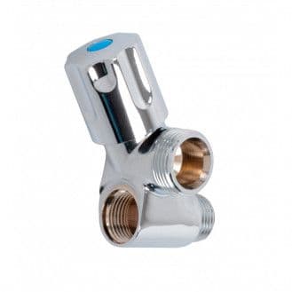 986200148 Vanne GA, 1/2" M x 3/4" M, avec clapet anti-retour vue 1
