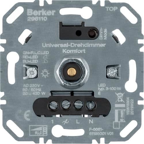 Variateur rotatif uni confort (R, L, C, Led) vue 1
