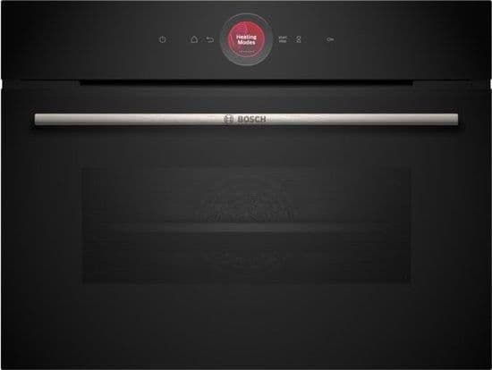Four serie 8 multifonction 45cm, classe A+, 12 modes de cuisson, pyrolyse, Home connect, TFT-Touchdi vue 1