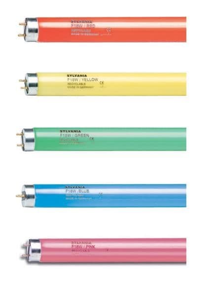 Lampe TL colorée T8 18W Rose 590mm G13 vue 1