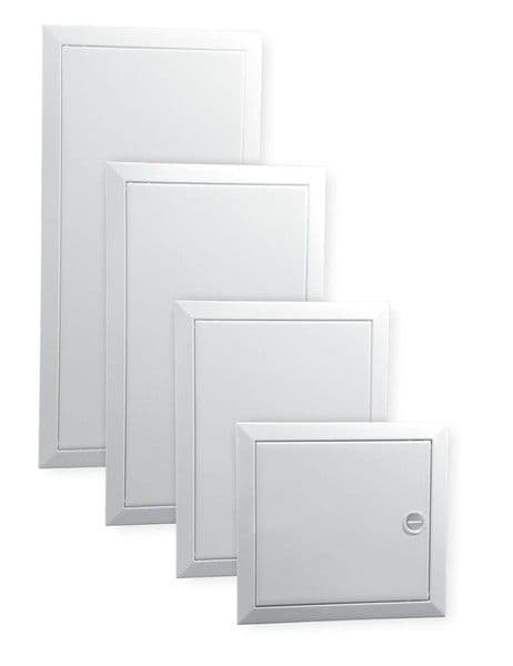 Coffret 28 modules à encastrer ConexboxF pour mur plein avec porte métallique IP30 vue 1