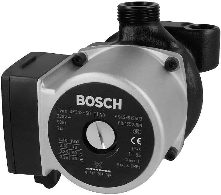 POMPE UPS15-35-50/130 G1230V/50HZ BOSCH vue 1