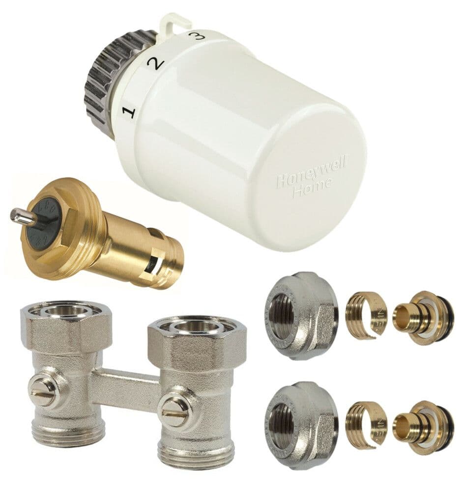 Honeywell Home set bloc H raccordement au sol pour Van Marcke Multicompact 3/4" vue 1
