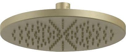 DOUCHE DE TETE ICONA CLASSIC FANTINI 250MM SANS BRAS MAT BRITISH GOLD PVD vue 1