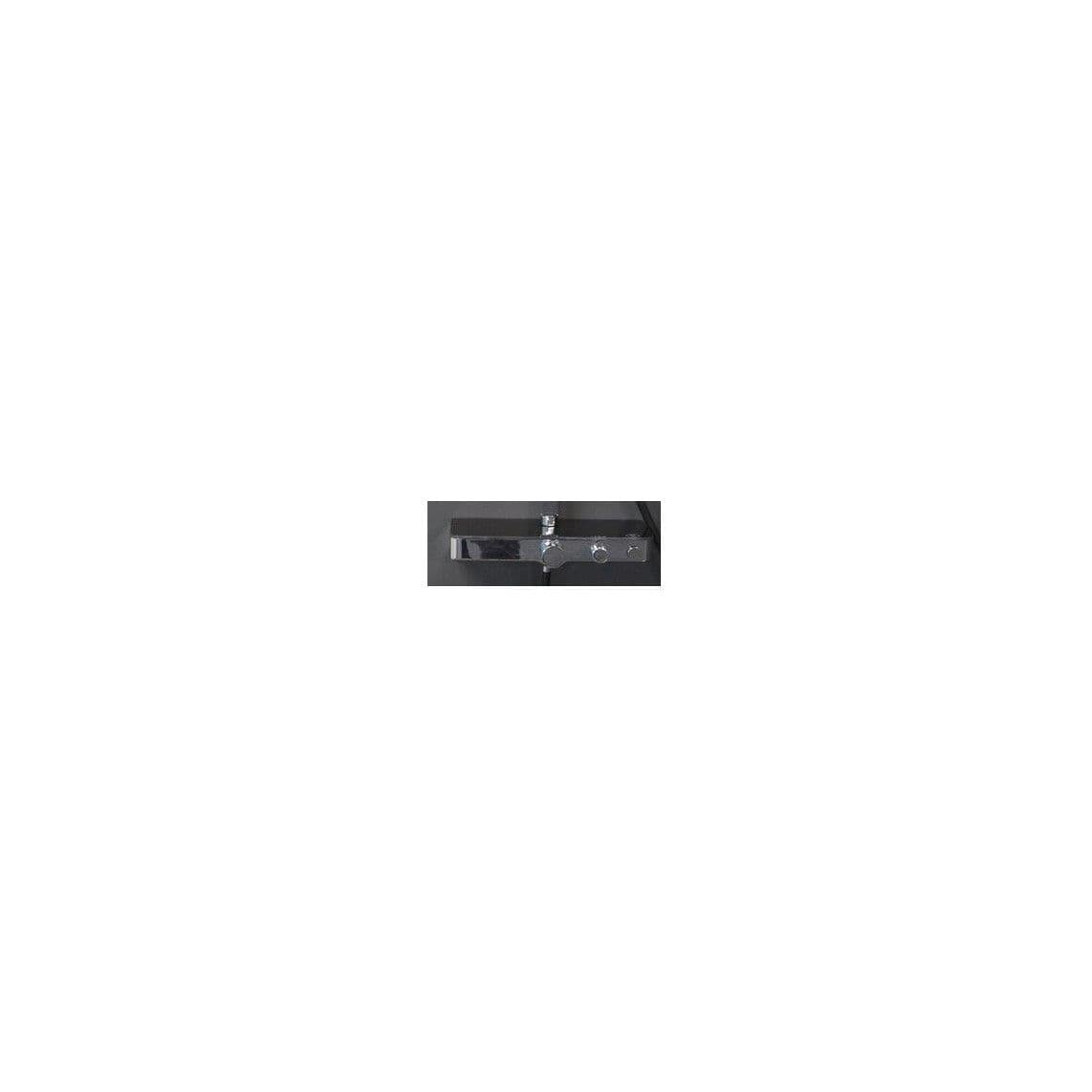 02083 Support de thermostat, noir, par ex. pour 60532/2 vue 1