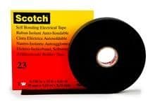 Scotch 23 ruban isolant électrique EPR autosoudable Noir, 19mm x 9,15m 0,76mm vue 1