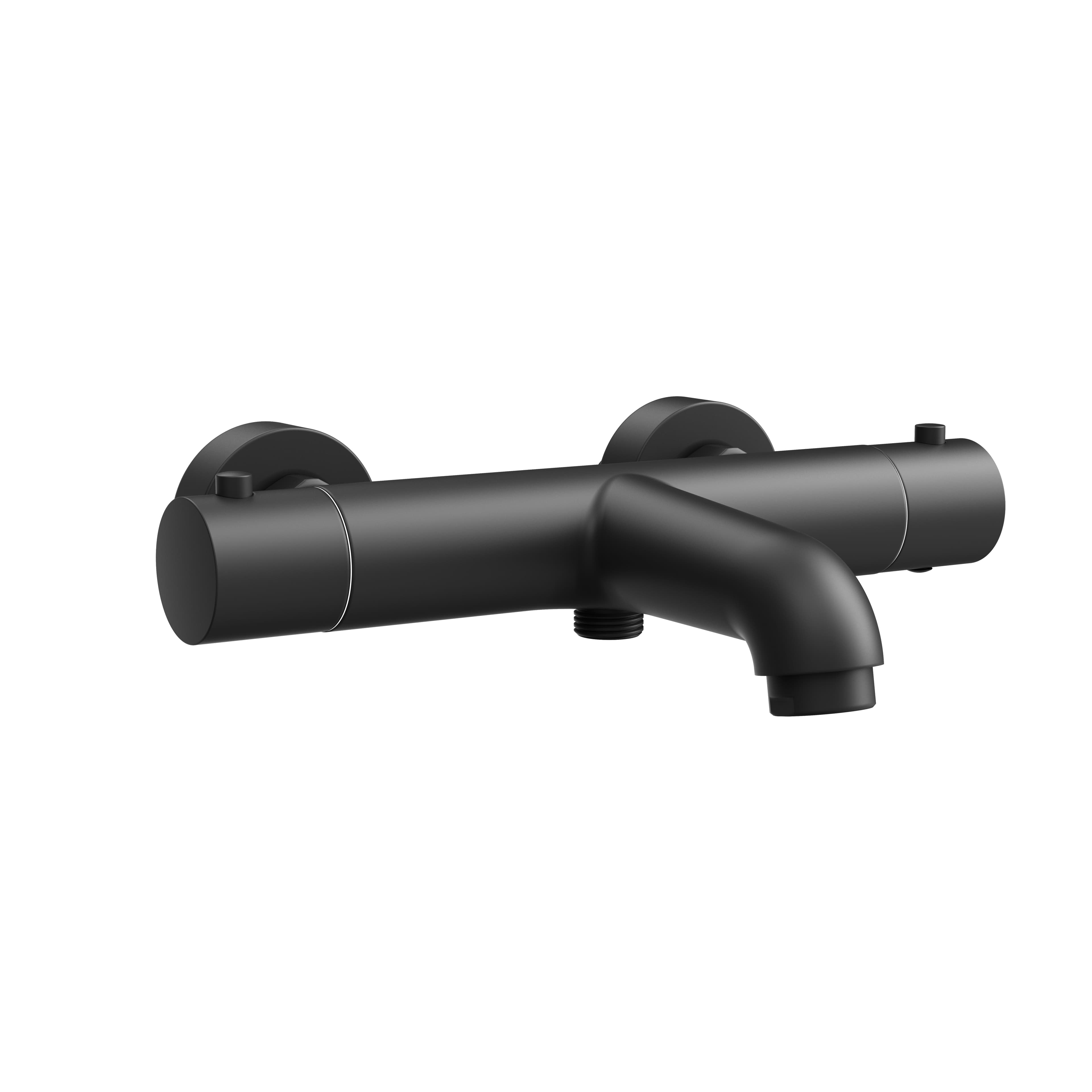 ALONI PULSE MITIGEUR BAIN ET DOUCHE - THERMOSTATIQUE - BELGAQUA -NOIR MAT vue 1