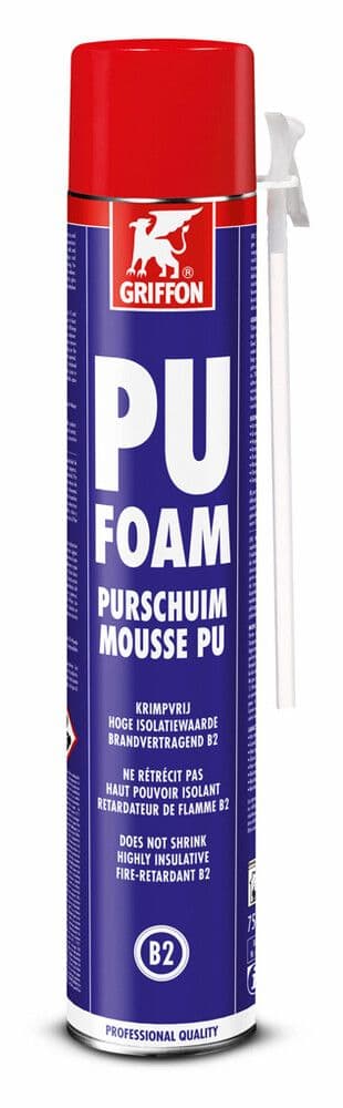 Griffon PU-Foam mousse de polyuréthane à durcissement rapide 750 ml vue 1