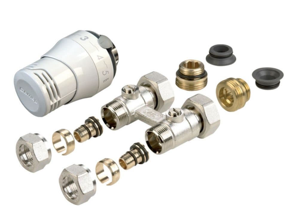Comap kit de raccordement 1/2" F-3/4" eurocône raccordement au sol Henrad Premium Line ECO vue 1