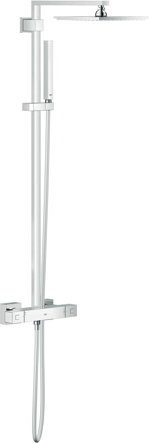 COLONNE DE DOUCHE+THERMOSTAT EUPHORIA CUBE XXL 230 CHROME vue 1