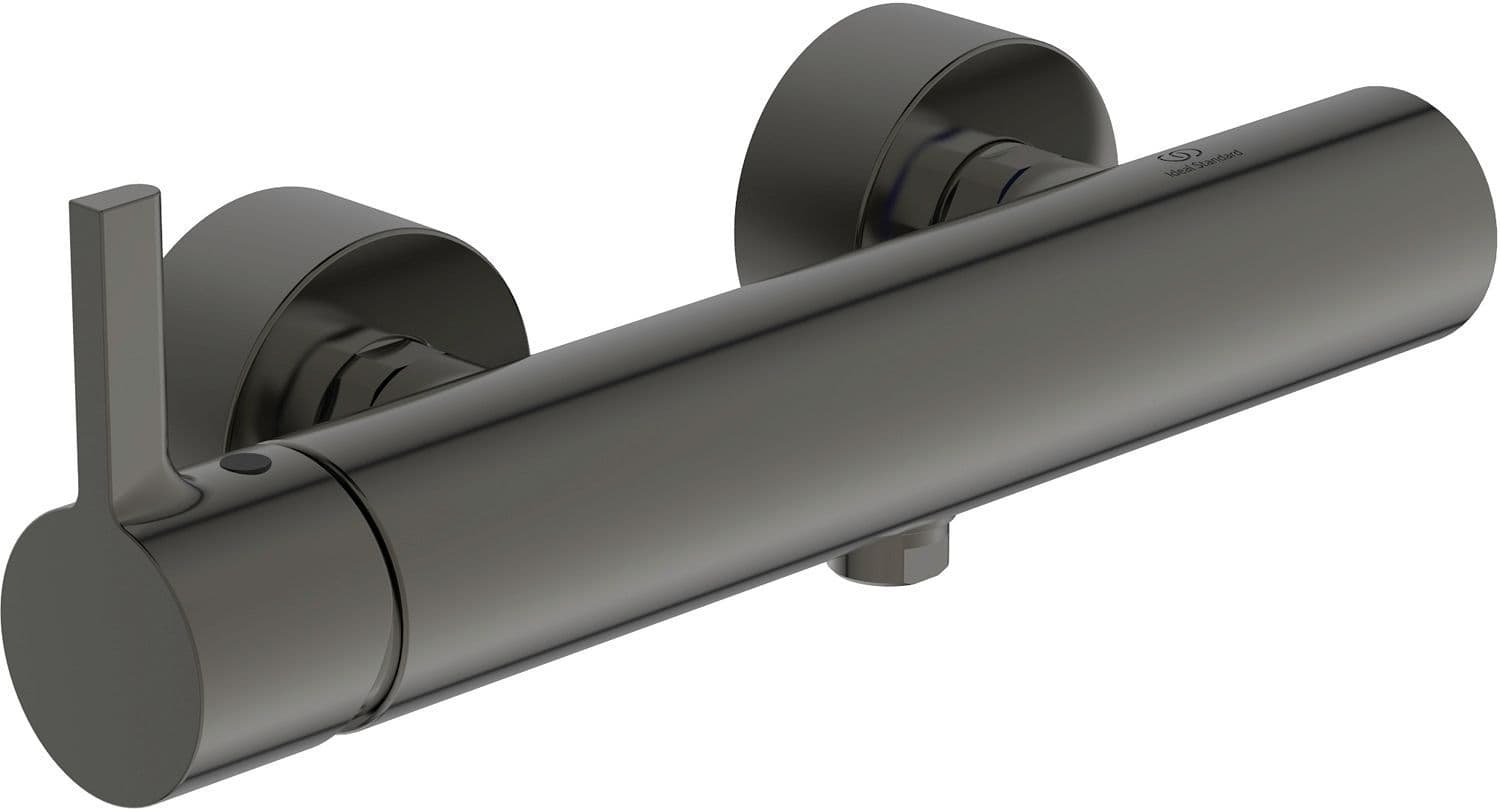 MITIGEUR DOUCHE JOY IDEAL STANDARD BRUSHED GUN METAL vue 1