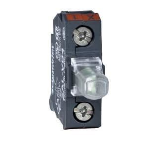 Bloc lumineux pour boîte à boutons - Vert - Led intégrée - 24V vue 1
