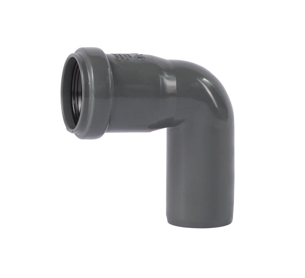 Ostendorf Kunststoffe HT-Safe B coude 87° PP D 32 mm gris vue 1
