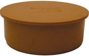 BOUCHON PVC EGOUT 160MM ROUGE/BRUN vue 1