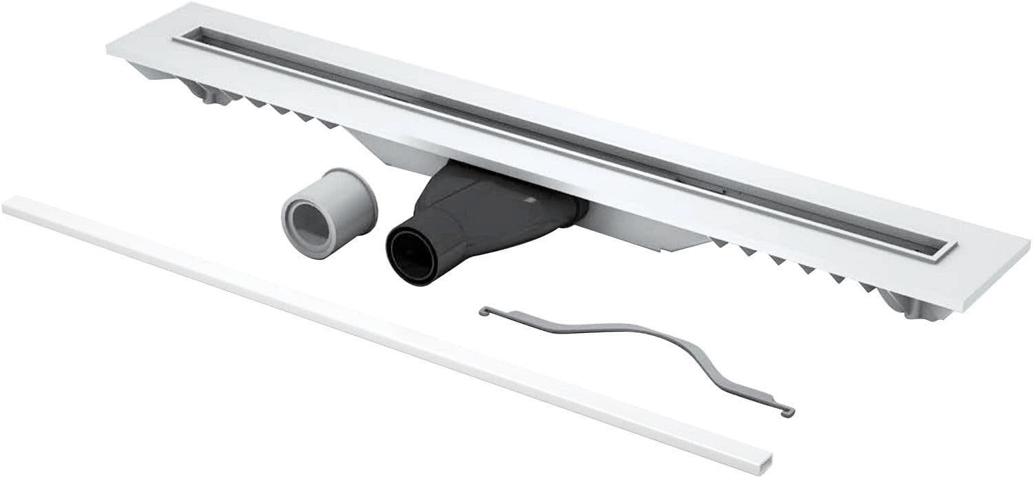 CANIVEAU CARRODRAIN LIQUID LOW 700MM BLANC vue 1
