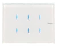 MyHome comande White 3 modules White 3 modules vue 1