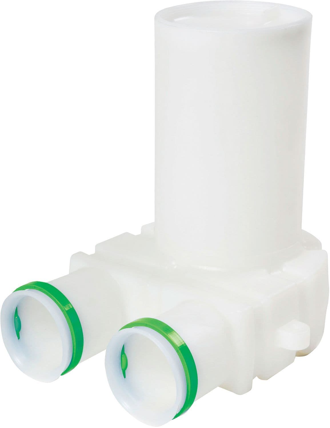 CONNECTION DE BOUCHE 90° POUR GAINE D'AIR POUR BETON VASCO 2X75MM vue 1