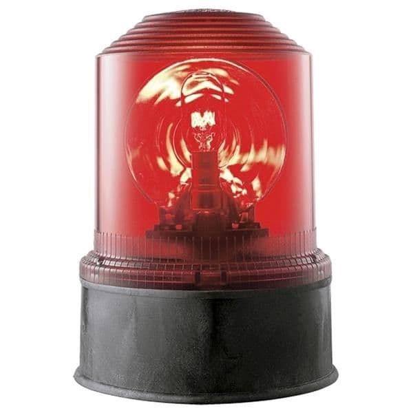 Dsl 7322 girophare Rouge halogène 240Vac / 0,2A 55W vue 1