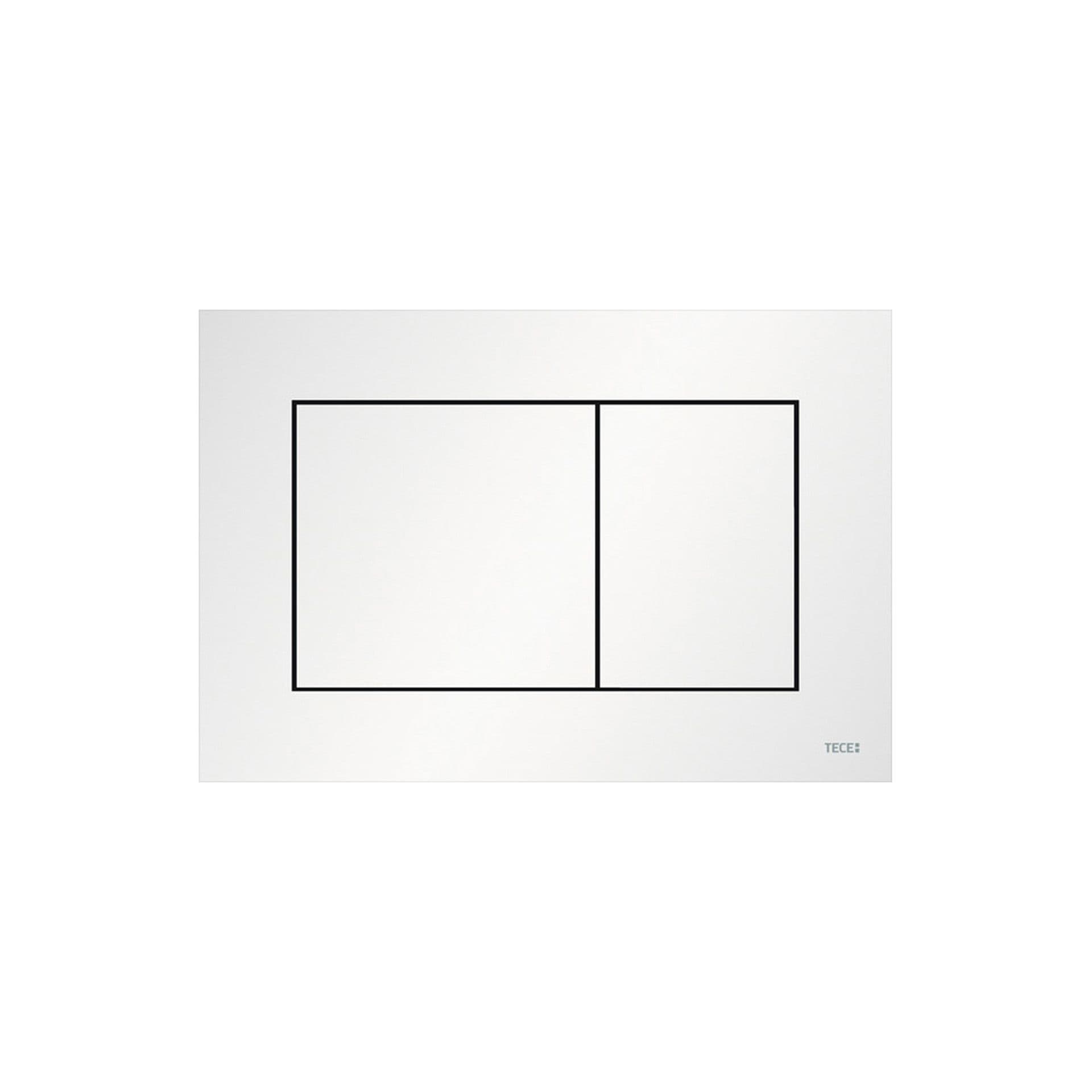 TECE NOW PLAQUE DE COMMANDE - BLANC MAT vue 1