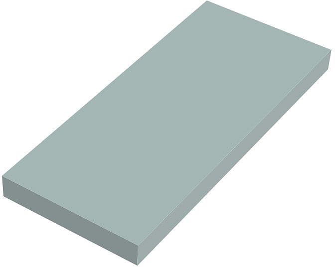 TABLETTE MURALE COFFEE 150X350X19MM JUSQU'A 7KG BLEU AZUR DOUX MAT vue 1
