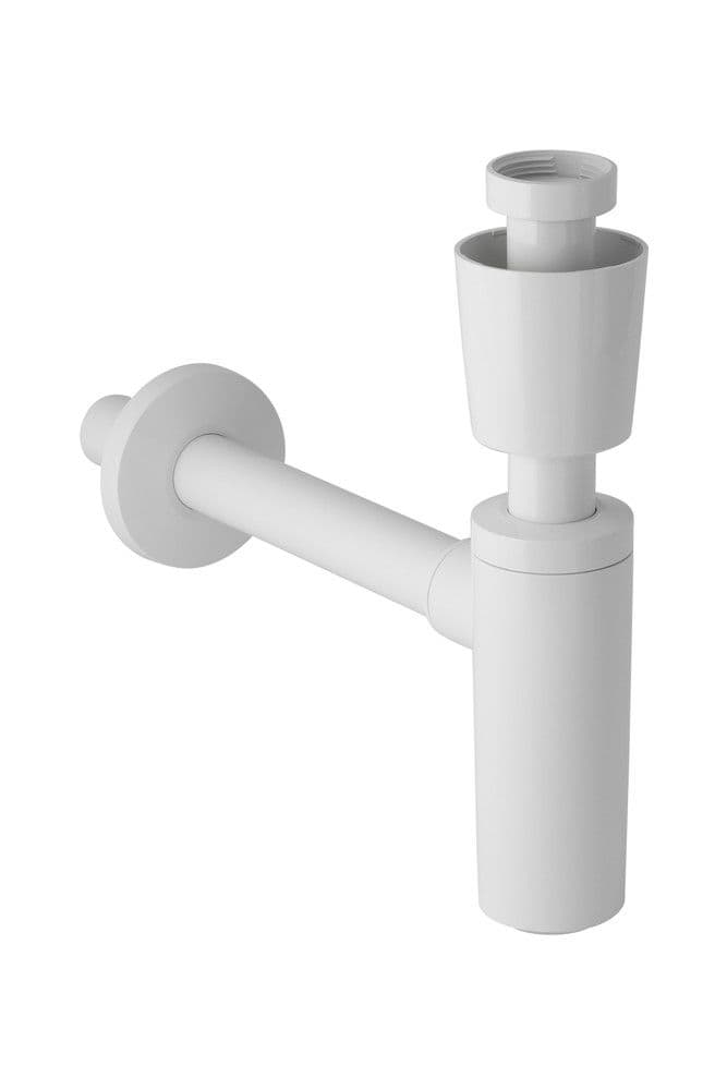 Geberit siphon pour lavabo 5/4" D 40 mm garde d'eau 75 mm matière synthétique blanc vue 1