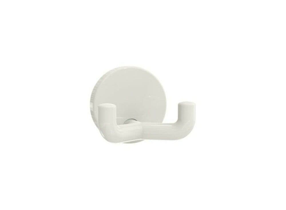 Hewi 477 crochet double 43,5mm polyamide haute qualité blanc antivol vue 1