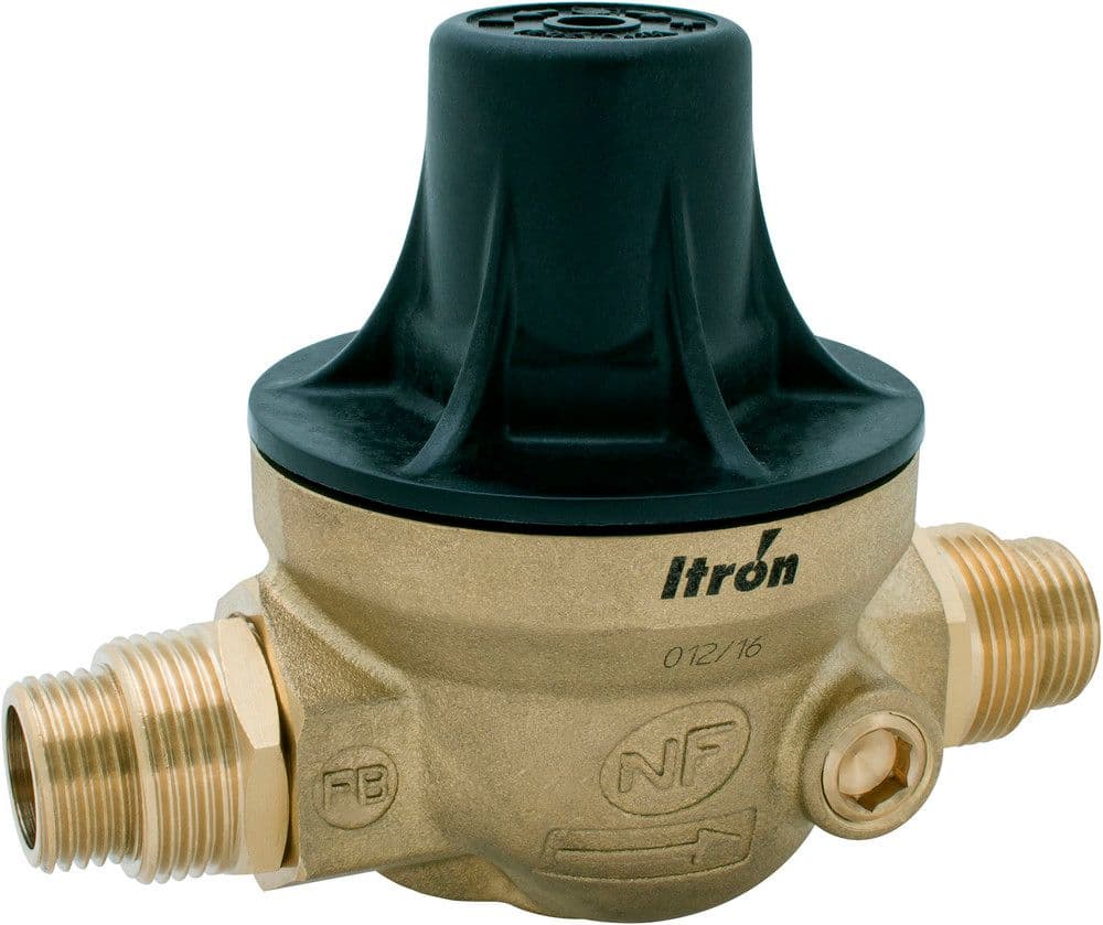 Itron Isobar+ Régulateur de pression 25 bar 1/2 x 3/4 FF + 2 liens vue 1