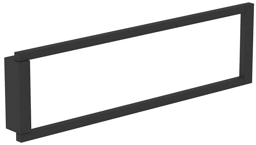 SECHE-SERVIETTE MOBILE GRID 40CM COSMIC NOIR MAT vue 1