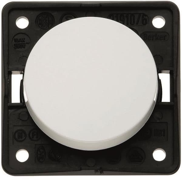 Manette pour interrupteur Blanc polaire vue 1