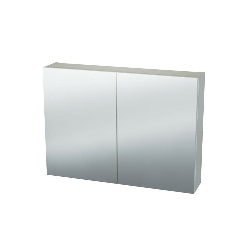 Van Marcke Nebulo armoire de toilette L800xH650xP178 2 portes simple face White Standard vue 1