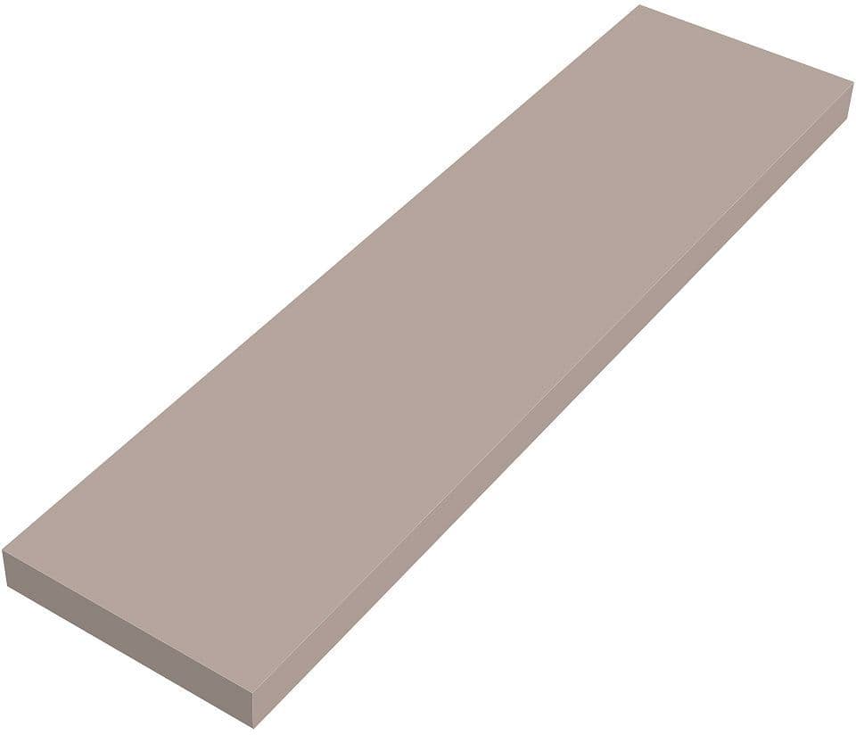 TABLETTE MURALE COFFEE 150X600X19MM JUSQU'A 7KG GRIS BASALTE MAT vue 1