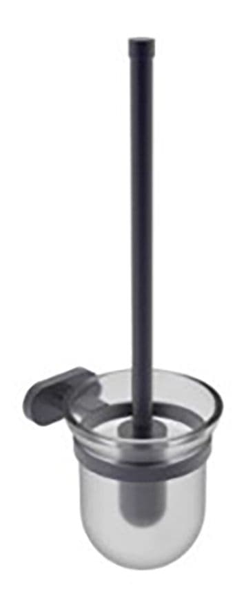 SUPPORT DE BROSSE DE TOILETTE NOIR vue 1